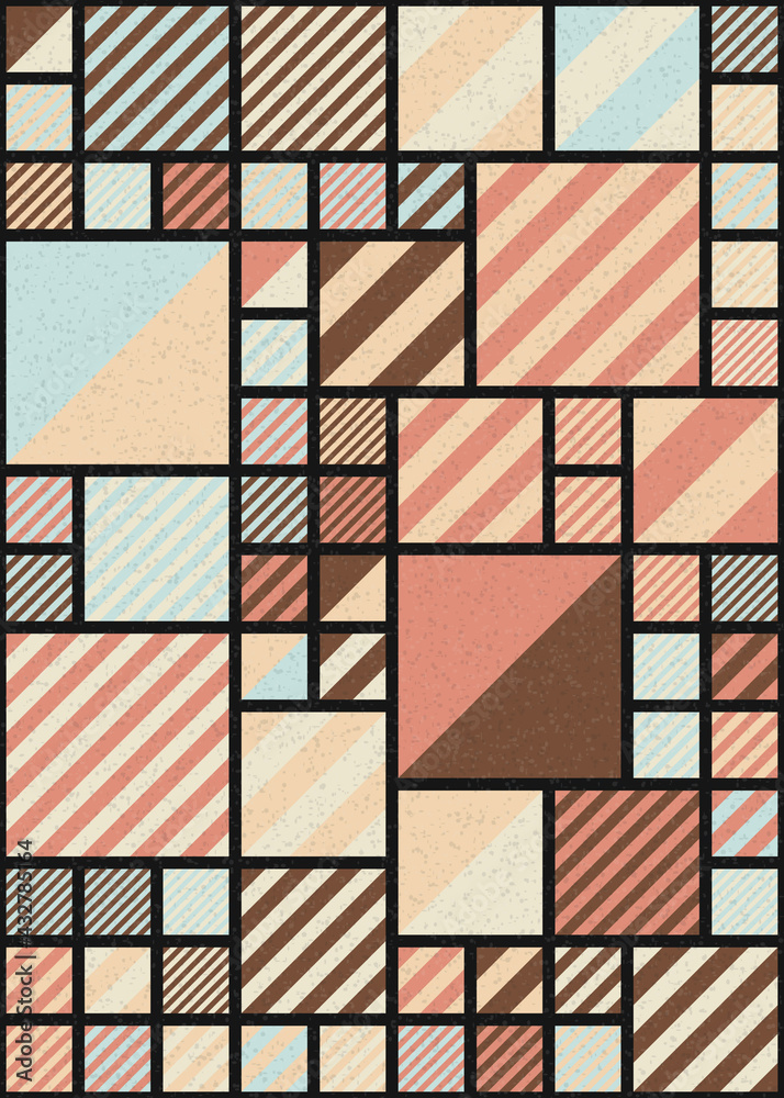 Abstract Geometric Pattern generative computational art illustration Abstract Geometric Pattern generative computational art illustration
