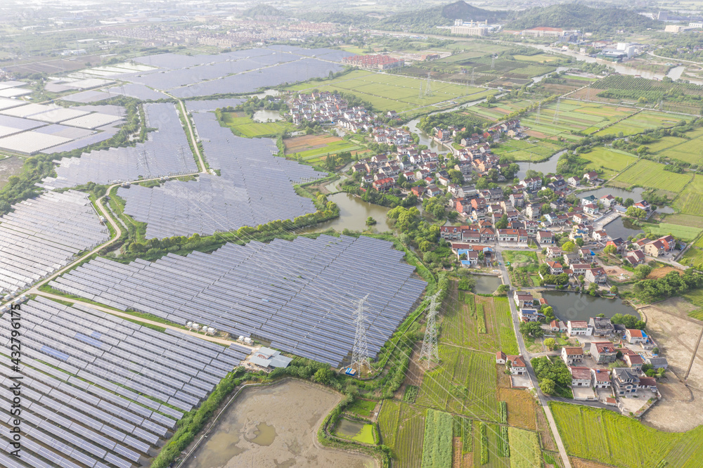Fototapeta premium solar power station