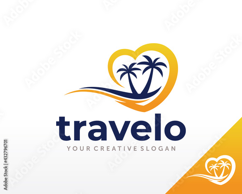 Travel logo design. Travel Agency Logo Vector Inspiration