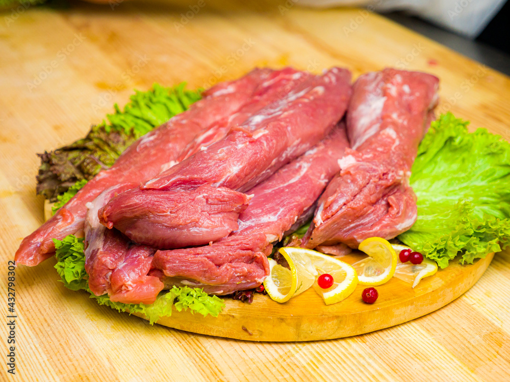 raw beef fillet