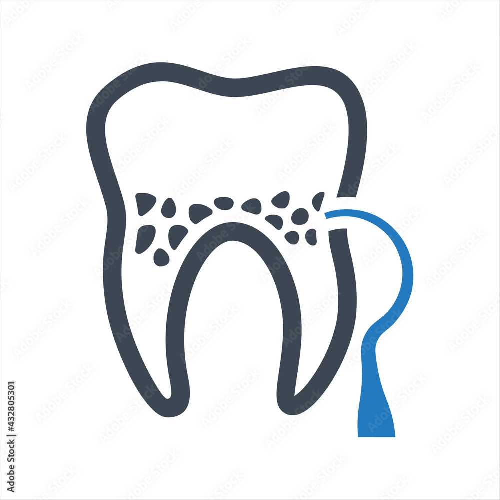 Dental problems icon, vector and glyph Dental problems icon, vector and glyph