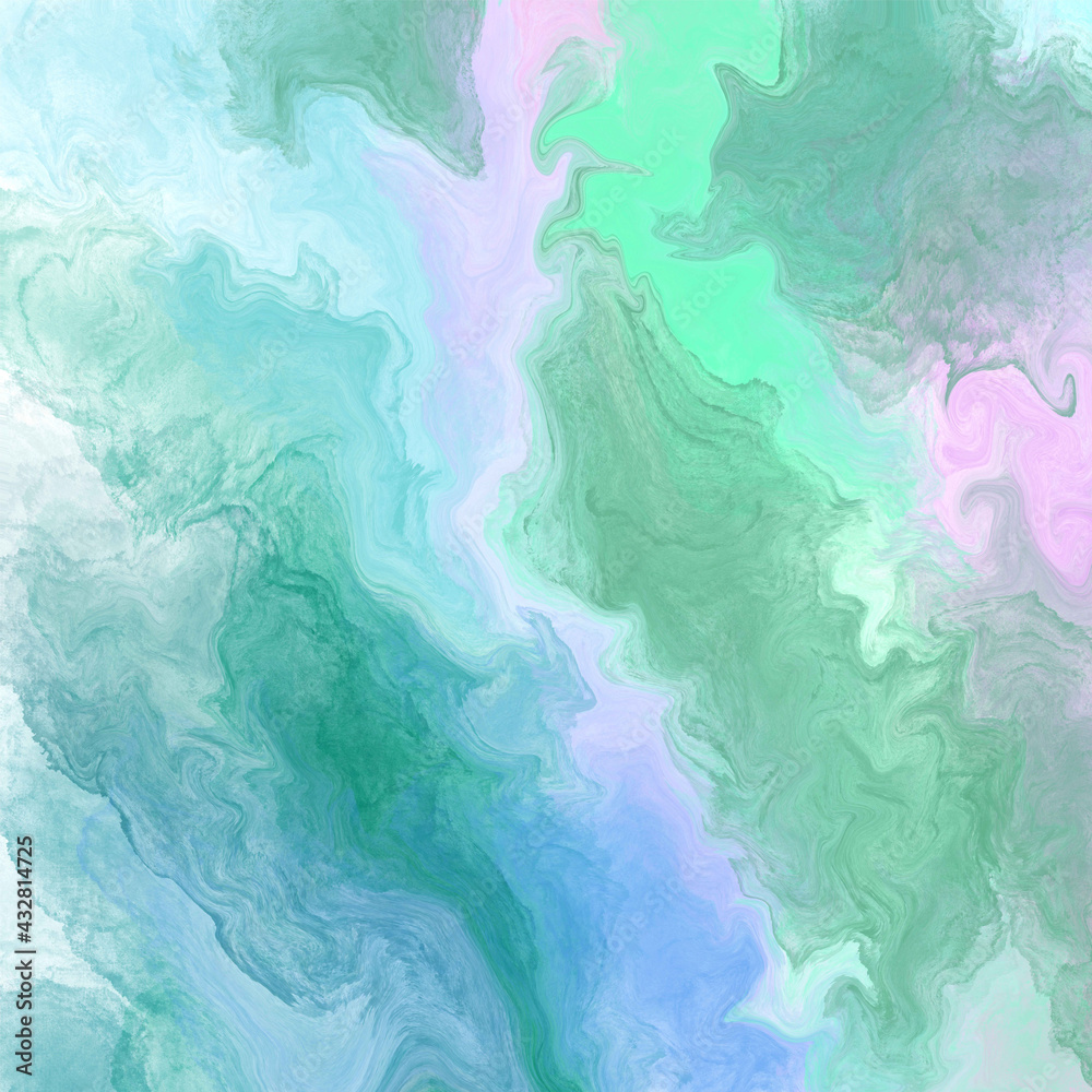 Colorful abstract Liquid background. Fluid marble texture
