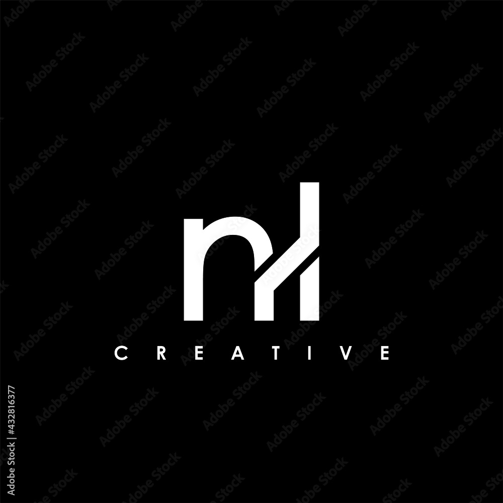NL Letter Initial Logo Design Template Vector Illustration NL Letter Initial Logo Design Template Vector Illustration