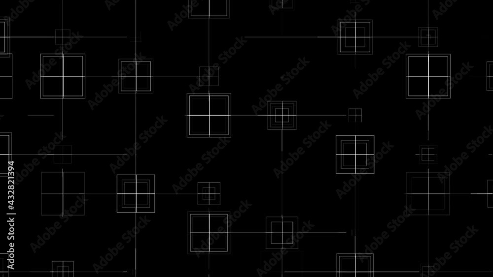 Digital grid lines motion graphics with night background Digital grid lines motion graphics with night background