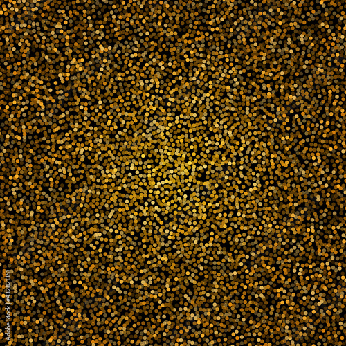 Gold glitter texture. Design element. Vector illustration