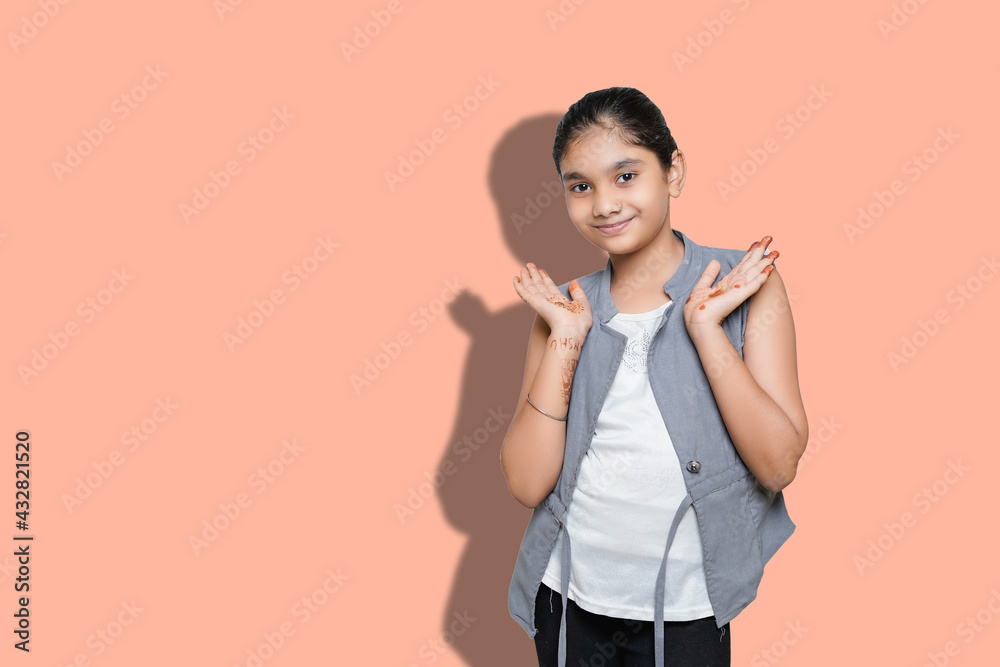 Indian little girl Indian little girl