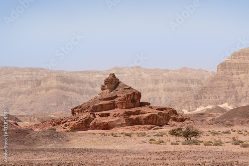 Beautiful  breath taking  and expansive Timna park in southern Israel near Eilat. 