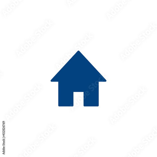 Home flat icon vector for web, computer and mobile app