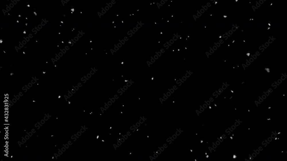 Realistic snow animation. 4K. Seamless loop. Alpha channel Realistic snow animation. 4K. Seamless loop. Alpha channel