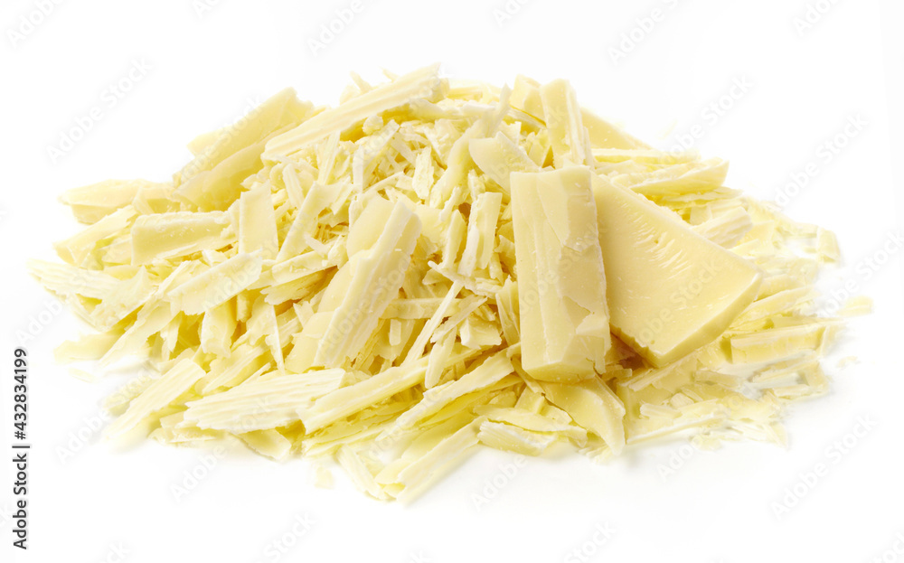 White Chocolate Splitters on white Background - Isolated White Chocolate Splitters on white Background - Isolated