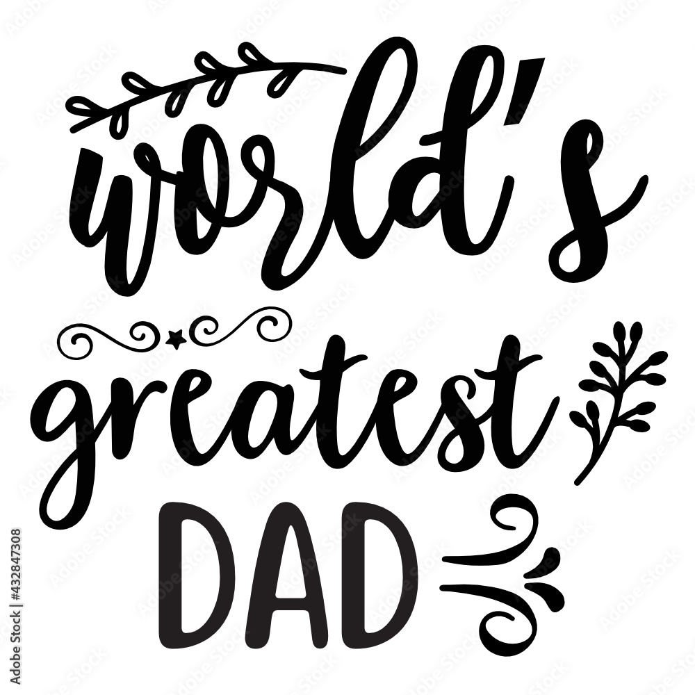 Fototapeta premium father,s day svg design