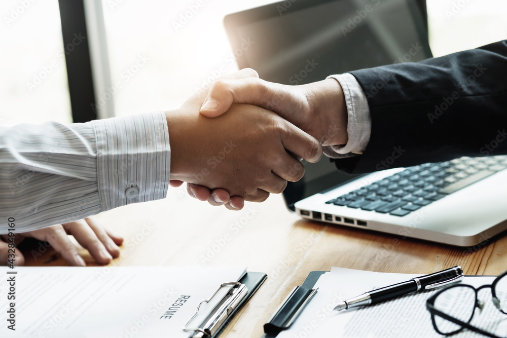 Job interview Business career and placement concept. Job interview Business career and placement concept.