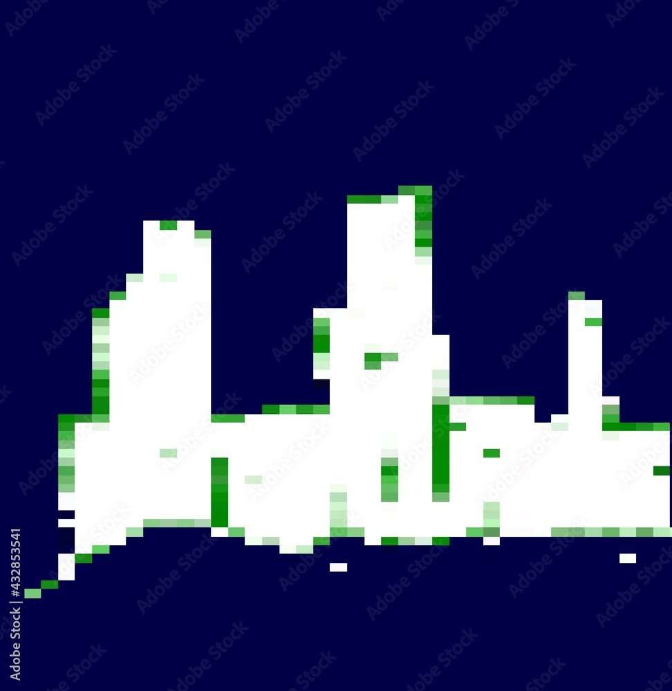 Naklejka premium city background