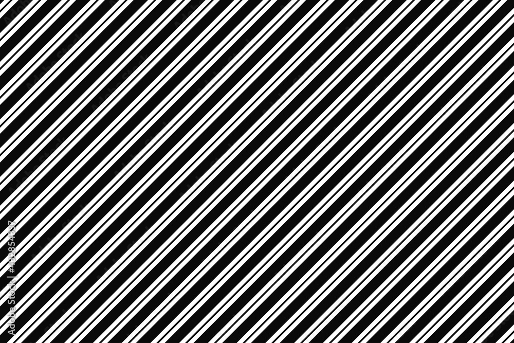 Obraz premium Black diagonal stripes. Vector abstract background