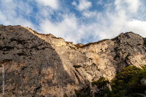 Сlouds over the mountains of the Appennines