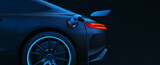 EV Electric car silhouette