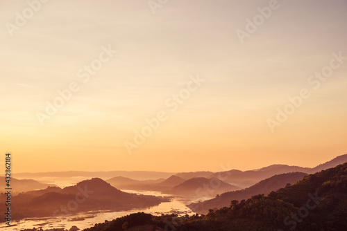 Landscape from the top of mountain