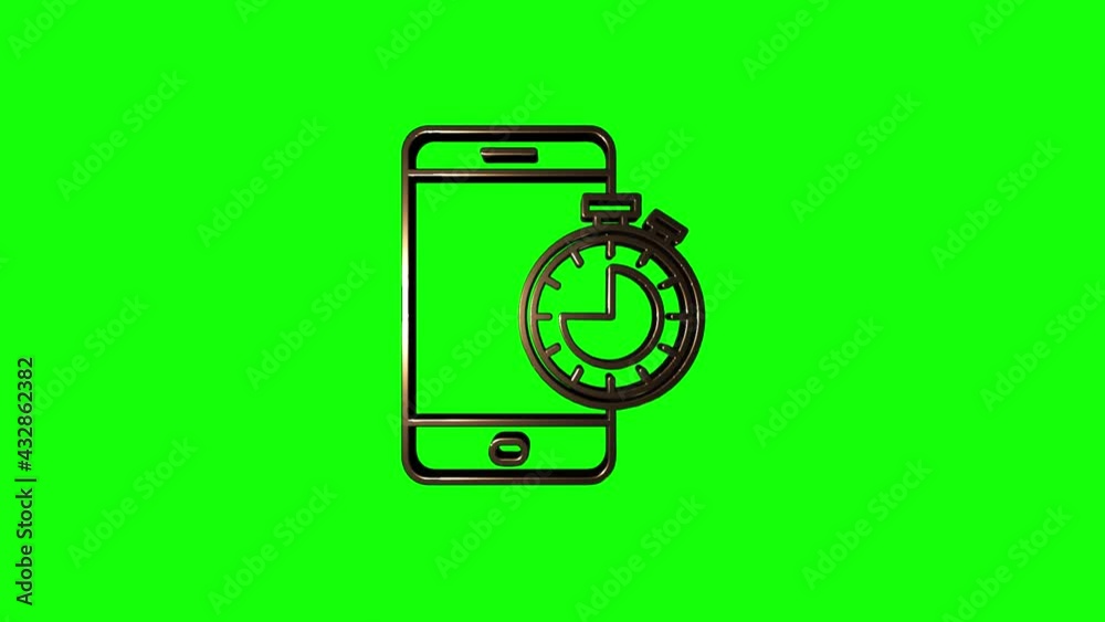 Technology icon on white background. Information technology. Motion graphics. Technology icon on white background. Information technology. Motion graphics.
