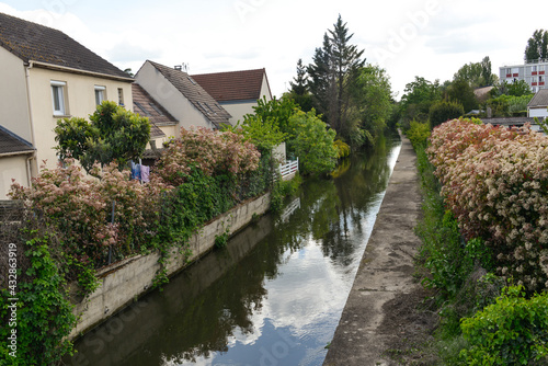 chemin de randonnée, rivière, L’Orge, Savigny sur Orge, Essonne, 91