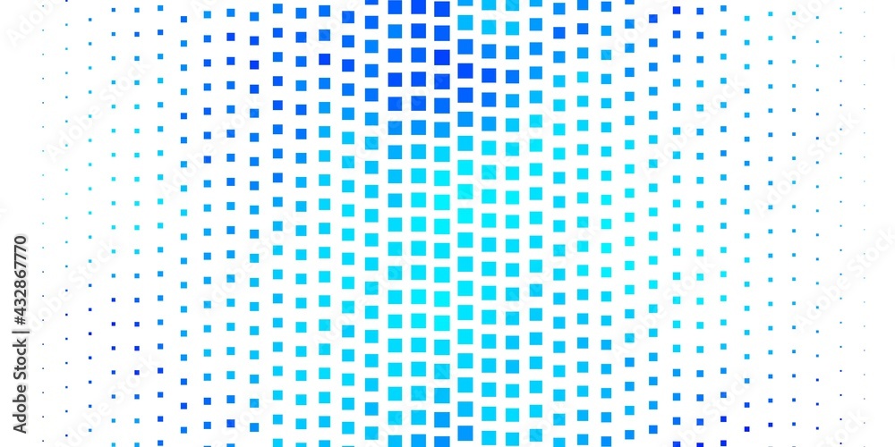 Light BLUE vector texture in rectangular style. Light BLUE vector texture in rectangular style.