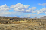 The beautiful scenery of the desert landscape in Cochise County, southeastern, Arizona.
