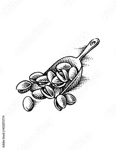 scoop full of nuts