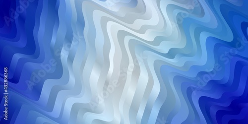 Light Pink, Blue vector texture with circular arc.