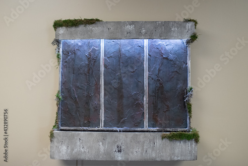 indoor waterfall