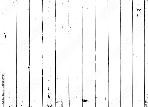 Vector wood boards texture. Black and White. wooden background with vertical lines. EPS10.
