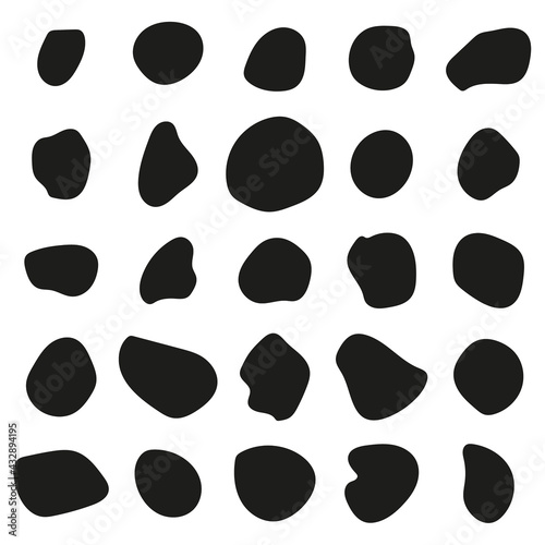 Random organic shapes