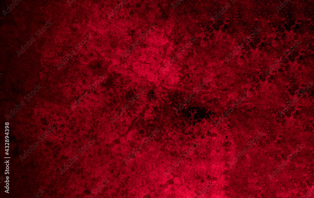 Old wall texture cement black red  background abstract dark color design are light with white gradient background.