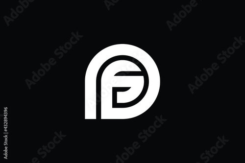 SP logo letter design on luxury background. PS logo monogram initials letter concept. SP icon logo design. PS elegant and Professional letter icon design on black background. S P PS SP
