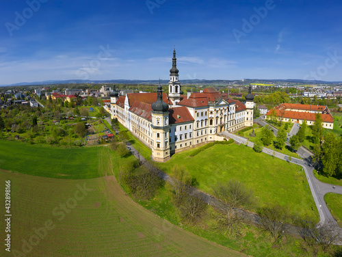 The complex of the former Hradisko Monastery in Olomouc, Czech republic photo