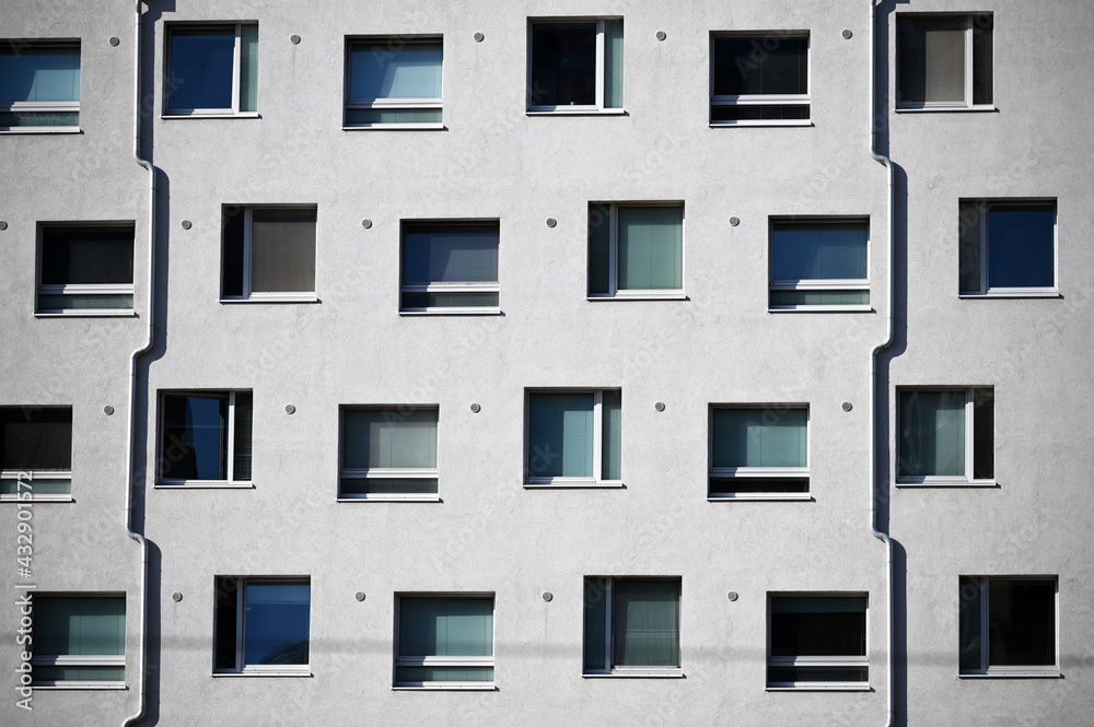 Fototapeta premium modern building exterior in Vienna Austria
