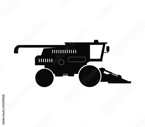 Combine harvester icon