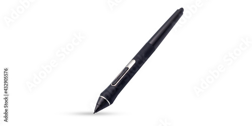Tablou canvas Stylus pen for digital display isolated on white background