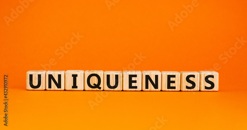 Fotografia Inclusiveness and uniqueness symbol