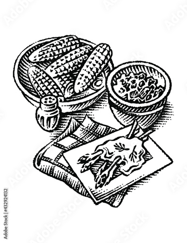 vegetables still life