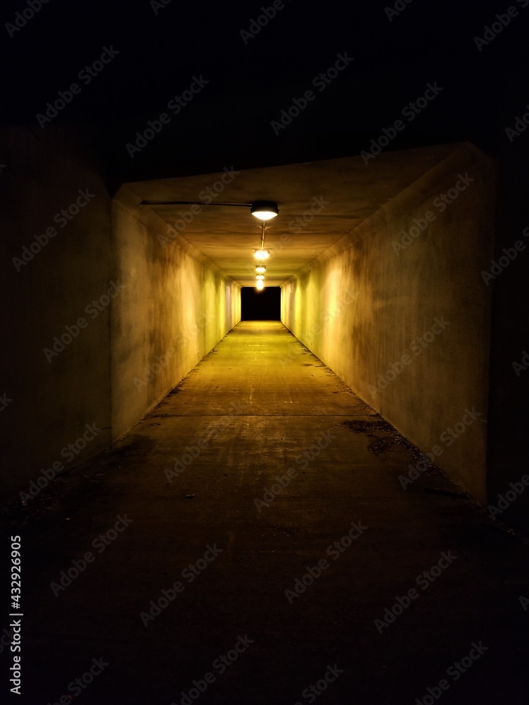 light in the tunnel