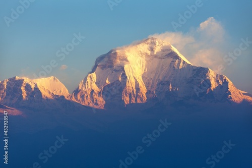 Mount Dhaulagiri Poon Hill Nepal Himalayas mountains © Daniel Prudek