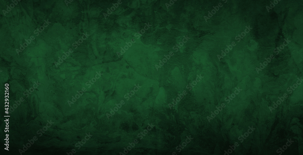 Dark green gradient watercolor background