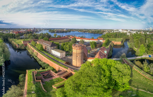 Zitadell Spandau in Berlin, Luftaufnahme Mai 2021 photo