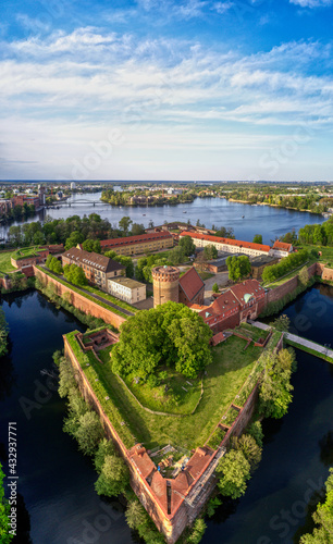 Photography Zitadell Spandau in Berlin, Luftaufnahme Mai 2021