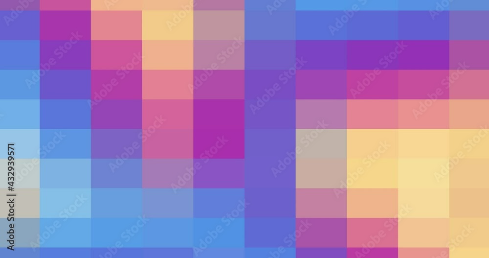 mosaic background, Colorful pixelated gradient animation mosaic background, Colorful pixelated gradient animation