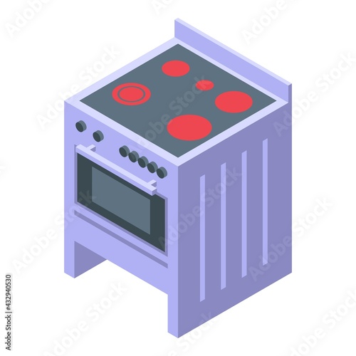 Kitchen cookware icon. Isometric of Kitchen cookware vector icon for web design isolated on white background
