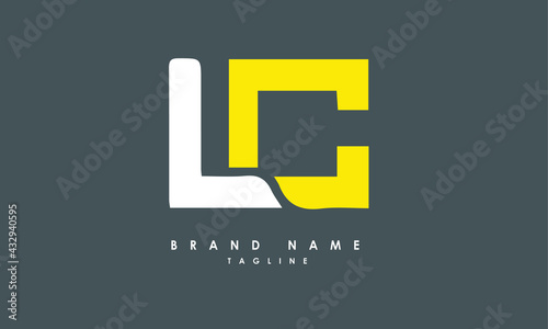 Alphabet letters Initials Monogram logo LC, CL, L and C