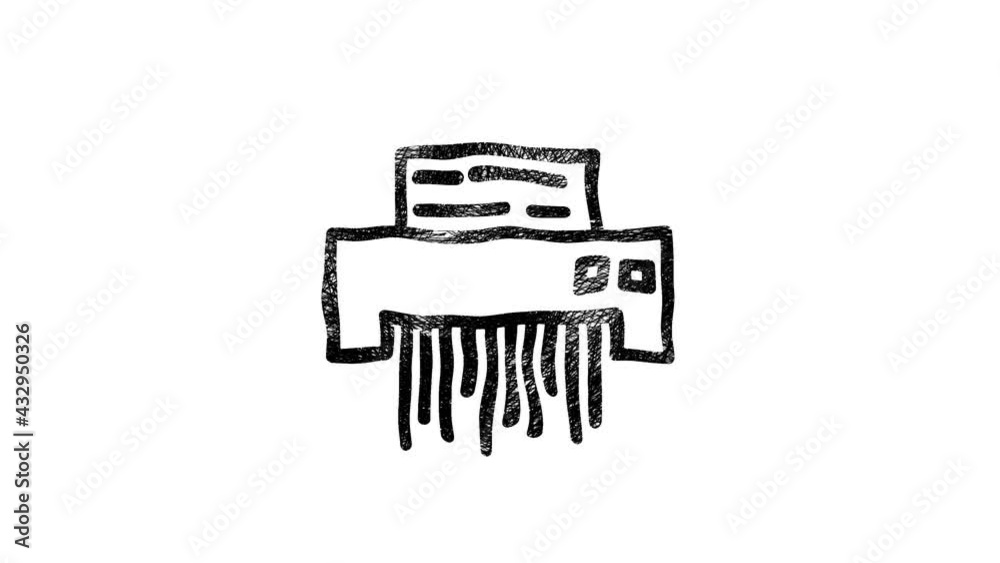 Office icon. Hand draw shadow icon. Office, great design for any purposes. Motion graphics. Office icon. Hand draw shadow icon. Office, great design for any purposes. Motion graphics.