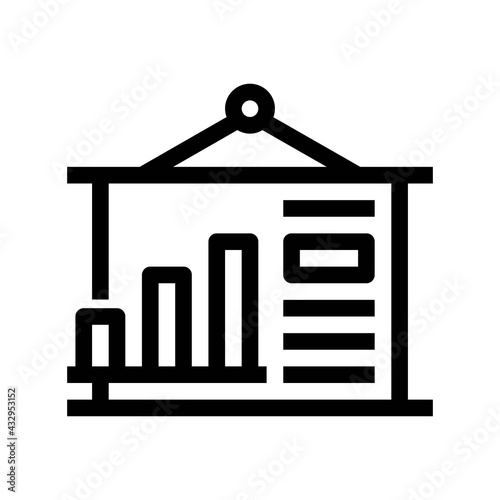 Icon Graphical Representation With Style Outline
