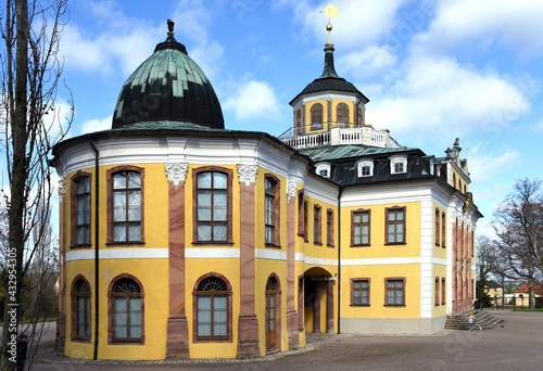 Seitlicher Pavillon von Schloss Belvedere