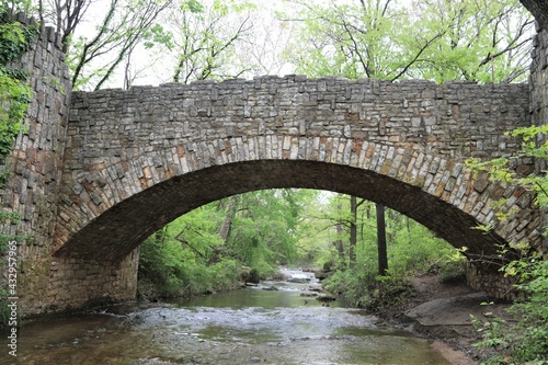 Lincoln Bridge a Beautiful Historic Site Built Over a Stream in the Chickasaw National Recreation Area
